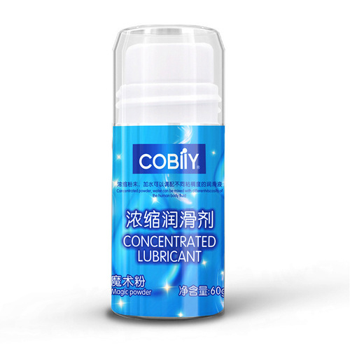 Proportional magic powder concentrated-condensed lubricant flush type human body room fun supplies 60g human body lubricant
