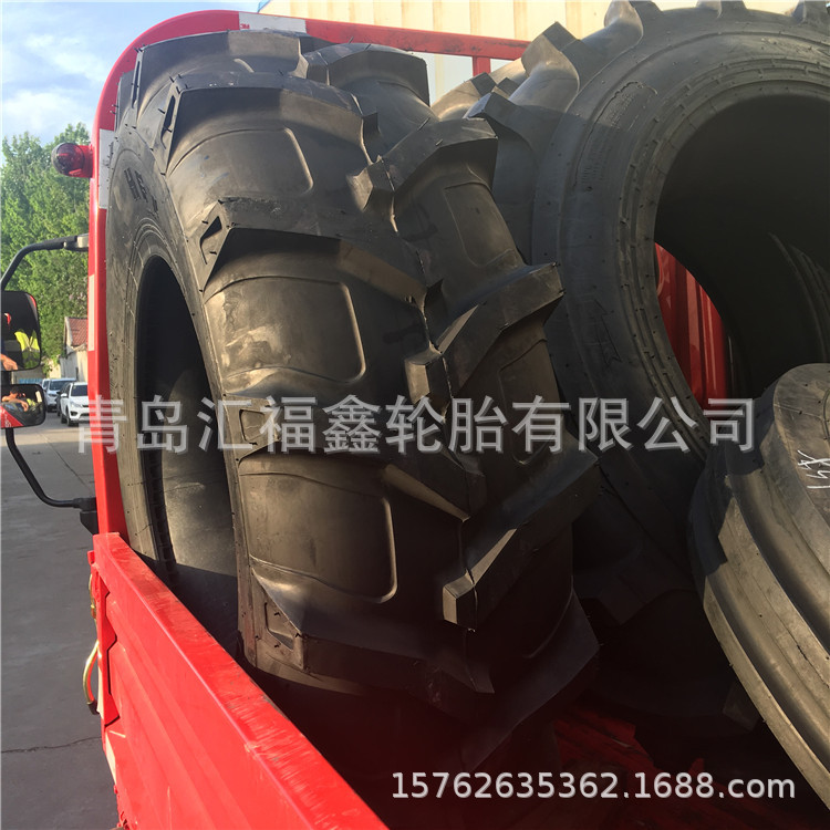 供应HFX灌溉轮胎 14.9-24 行走式针式灌溉机喷灌轮胎 R1花纹