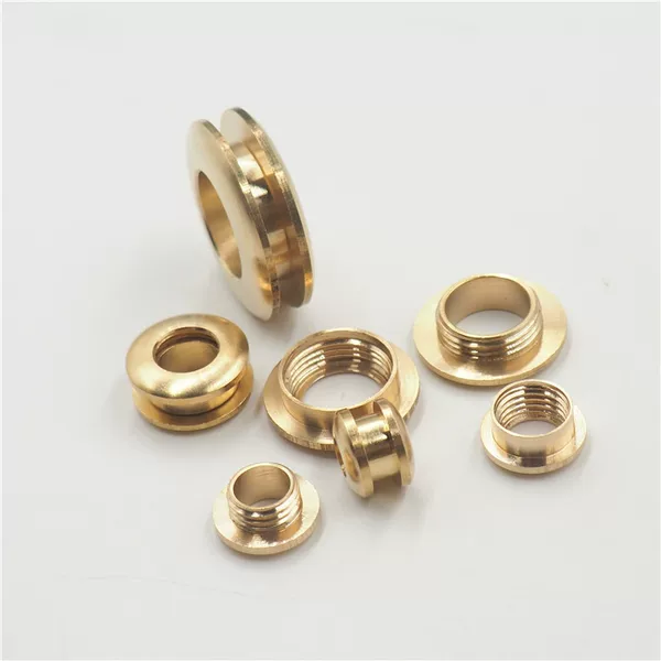 Supply Brass Eyelet Screw Buckle Lock Screw Copper Eyelet Clothing Handbag Leather Goods Luggage Accessories
