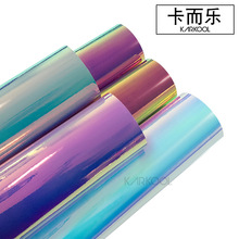 七彩电镀膜 汽车改色膜 造型改装DIY 变色车贴改色贴 尺寸可啶制