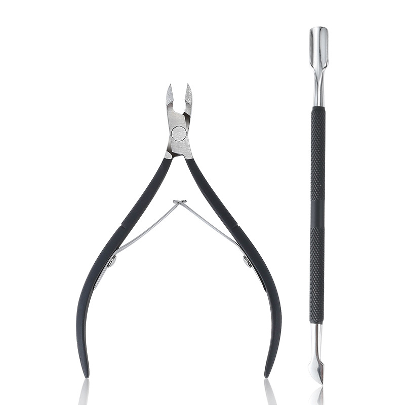 Exfoliating professional nail scissors stainless steel for manicure