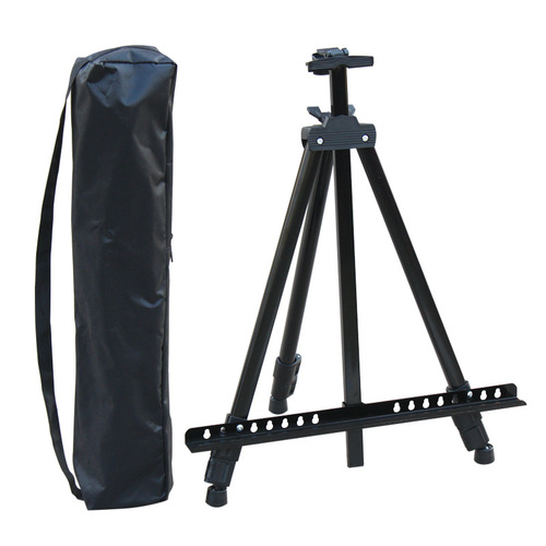 Thickened metal iron easel folding art sketch easel tripod children's small easel display stand sketching easel