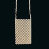 Quality South Korean goods from pearl, small bag, woven crystal, mobile phone, wallet, bag strap