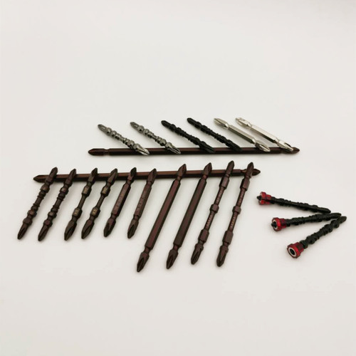 Bits, double-ended cross-wind bits, electric bits, screwdrivers, magnetic coil bits, s2 nunchuck bits, bits