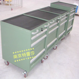 工具柜 移动式工具车 车间维修机床组合挂板式工具柜 双轨工具柜