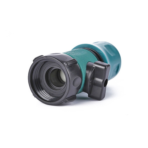 American style with switch quick-connect new material ABS plastic quick connector with valve plastic joint water pipe connector