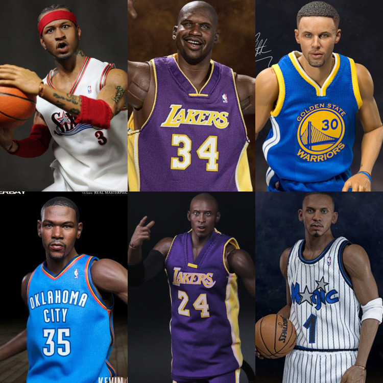 nba Basketball Star Jordan Kobe Bryant Maddie Curry Harden Wei Shao 1/6 Soldier Figure Doll Model