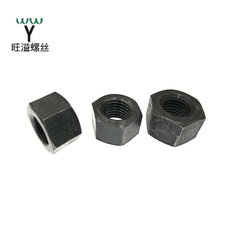 厂家直销外六角螺母外六方高强度8.8级六角螺母发黑螺母规格齐全