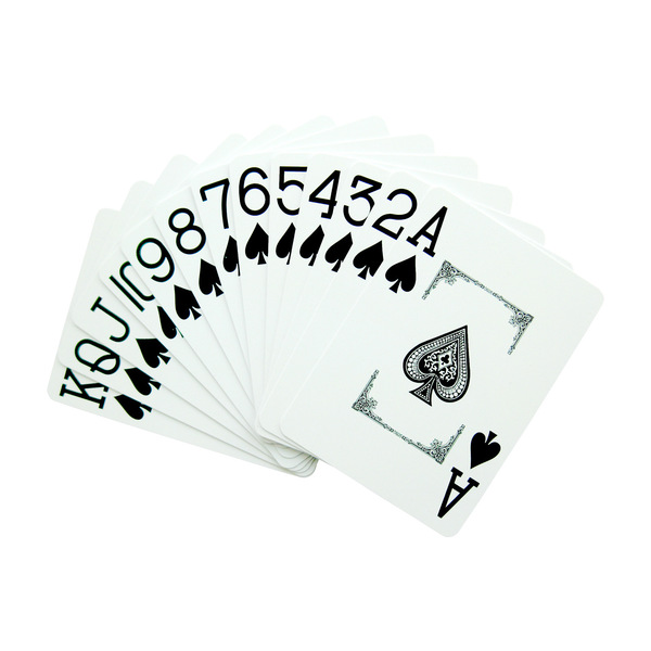 plastic matte playing cards PVC