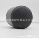 黑色PE管件对接 管帽自来水热熔管件黑色家装63 75 90 110