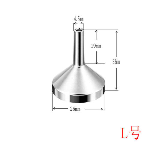 Metal funnel, scented oil dividing small funnel, aluminum mini perfume funnel, liquid dividing tool, multiple color options available