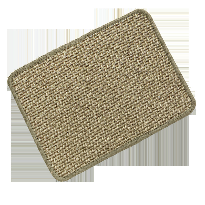 Sisal gato rascarse estera para mascotas estera de la garra del gato estera para dormir pierna de mesa sofá estera alfombra de lino estilo Amazon