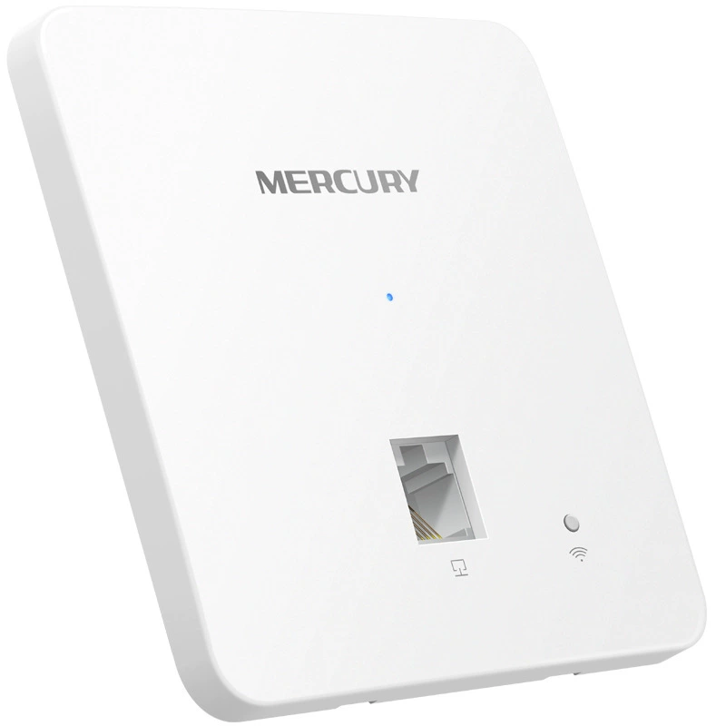 Панельная точка доступа Mercury AP комплект Mixap1500GP гигабит Wi‑Fi 6, панельное покрытие для всего дома, маршрутизация AC «всё‑в‑одном»