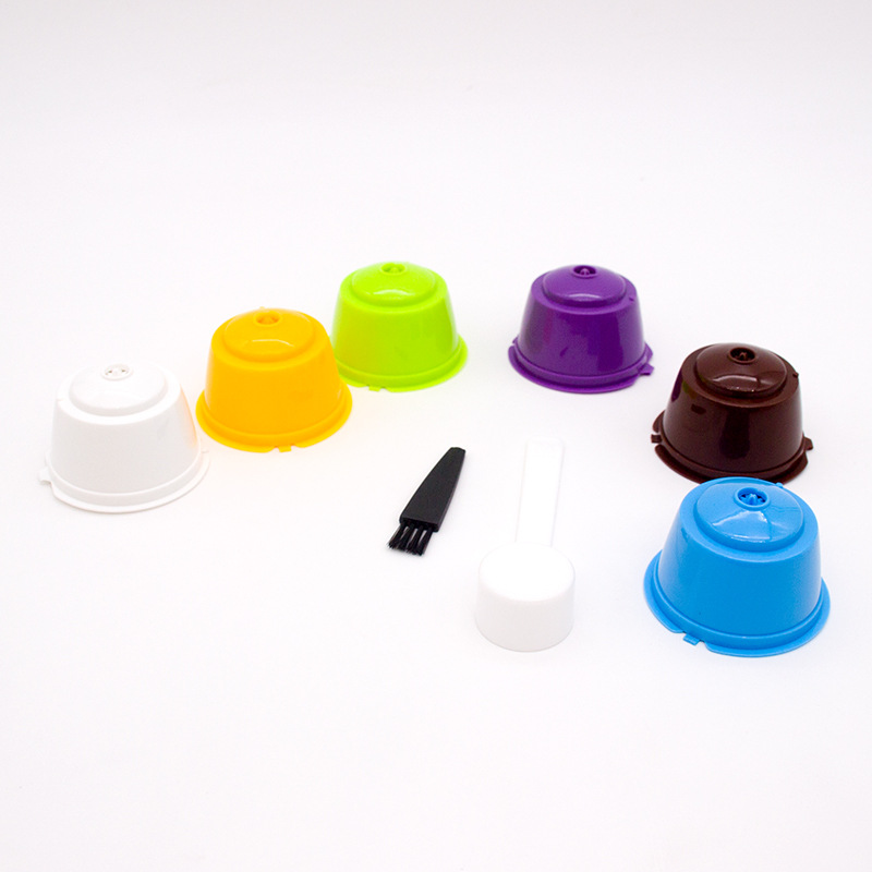 Adecuado para DOLCE GUSTO filtro de café taza cápsula Shell filtro lleno multi diversión traje fresco