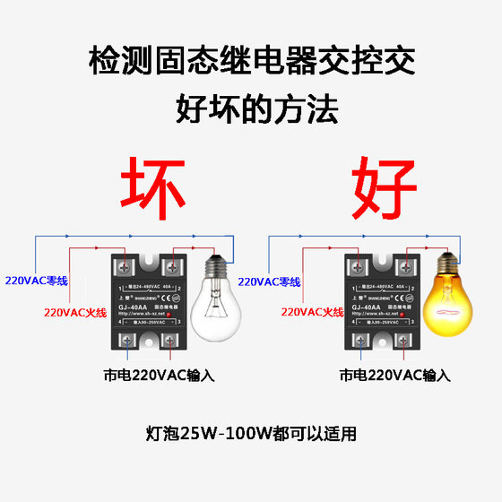 [Top] SSR Small 220V Solid Single Phase 25a 40a 60a AC Controlled AC Solid State Relay