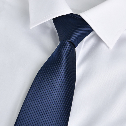 领带商务男士正装纯色单色三系列职业工装求职批发8CMLOGO