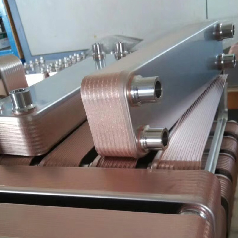 钎焊板式换热器95-104 蒸发器冷水机配套钎焊式热交换器