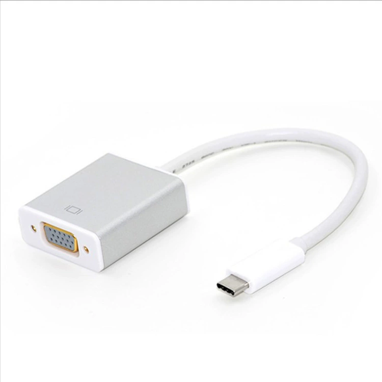 Type-c to vga conversion line type-c to hdmi HD line conversion head 25cm