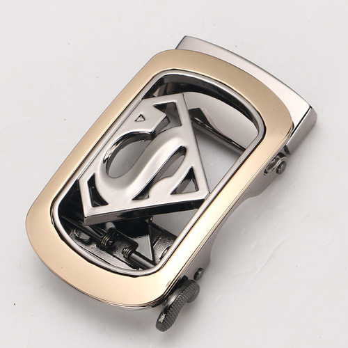 Guanpin 3.5CM men's belt buckle alloy automatic buckle belt belt head men's pants belt head business manufacturer wholesale