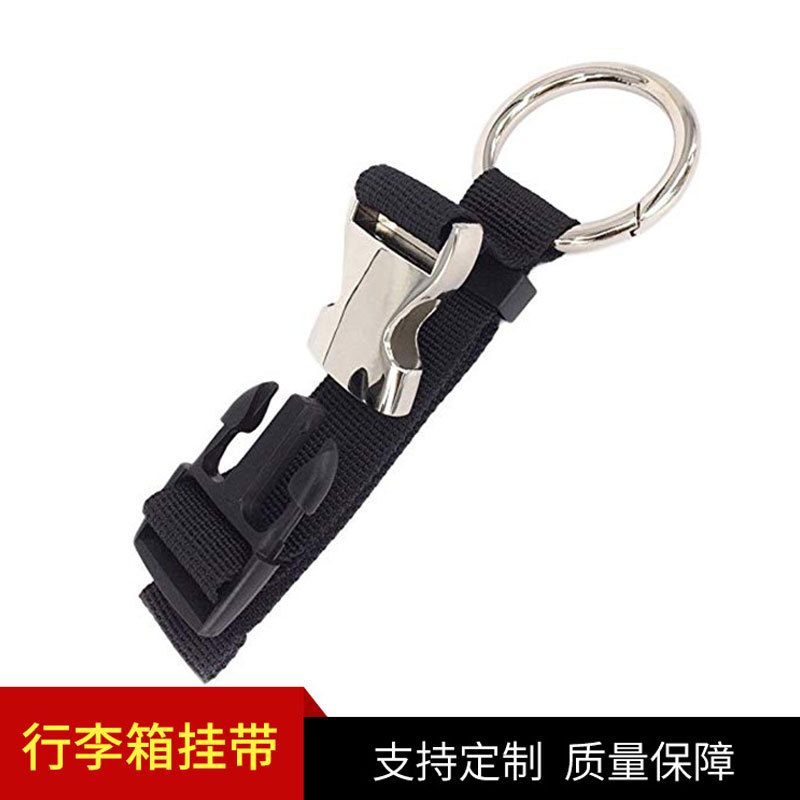 Amazon equipaje antirrobo anti-perdida gancho maleta fijo multiusos anillo colgante de metal gancho de equipaje