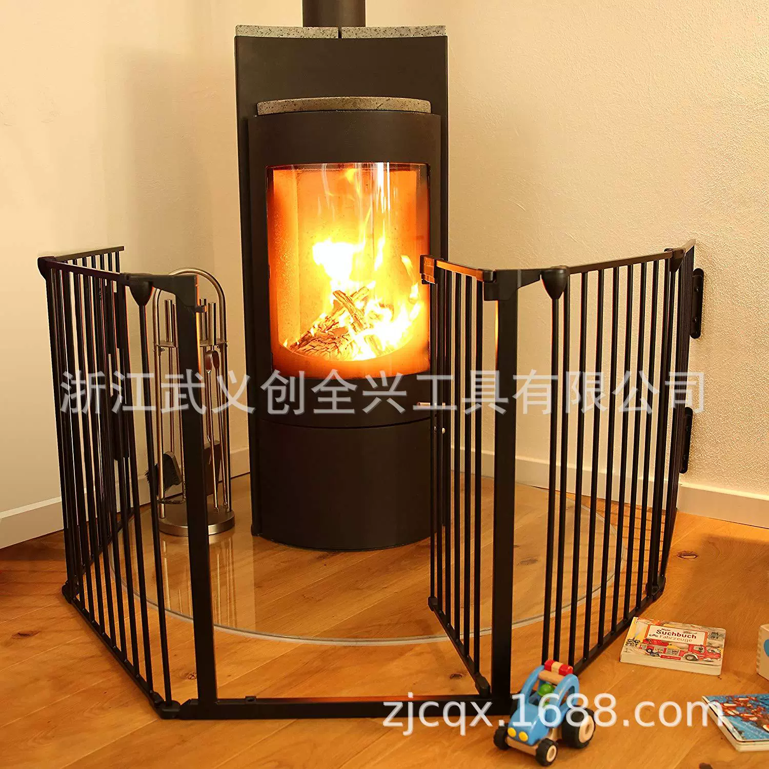出口德国室内儿童游戏围栏 宝宝安全护栏 宠物隔离门 壁炉围栏