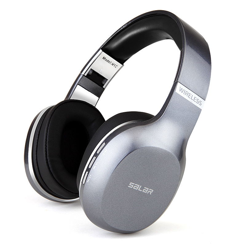 Head-mounted Wireless Bluetooth Headset,Stereo,Heavy Bass,Can Make And Receive Calls,Foldable,One Piece Drop Shipping