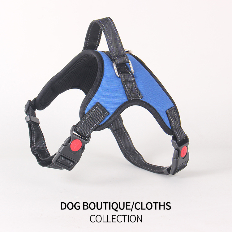 Suministros para mascotas para perros medianos y grandes, arnés en forma de hueso de tela Oxford a prueba de explosiones, correa para perros al por mayor, diseño retráctil.