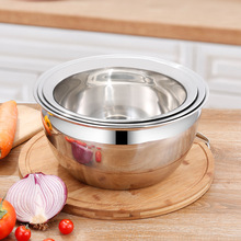 厂家批发足尺加厚不锈钢无磁涨形油鼓油盆油缸多用盆酒店厨房用品