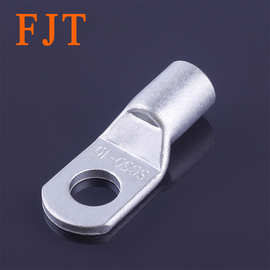 T2紫铜镀锡SC铜管接线端子窥视口观察口线耳铜鼻子端头