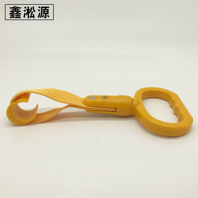 现货批发公共垃圾桶拉手扶手无接触投放干湿垃圾透明插卡吊环|ru