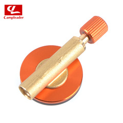 Outdoor stove valve, flat gas canister control valve, stove switch gas valve, stove accessory—flat gas head