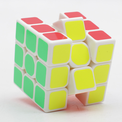 Qiyi Qihang three-level W version color box with tutorial Rubik's Cube wholesale educational children's Rubik's Cube toys wholesale and printing