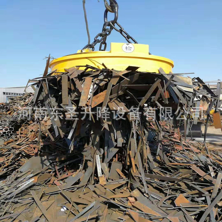 废旧钢筋专用电磁吸盘 超强吸力5吨起重耐砸防磨损15294876656
