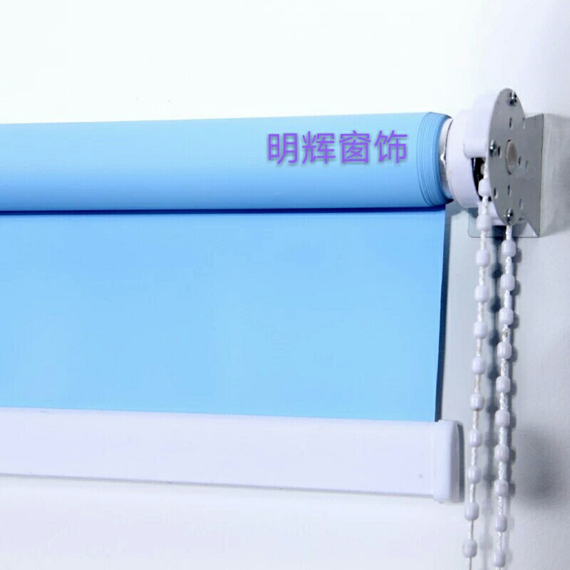 Sunshade shading curtain roller shutter office heat insulation sunscreen roller shutter spray coating painting shower curtain advertising retractable curtain