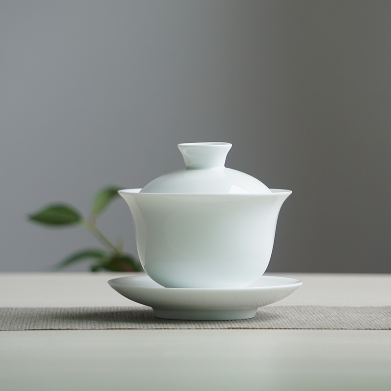 플레인 화이트 175ml 보울 (8 개 가득)
