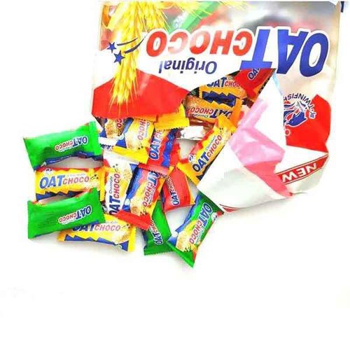 Russian style oatmeal crisps, multigrain cereal breakfast biscuits mixed flavor, chocolate snacks wholesale