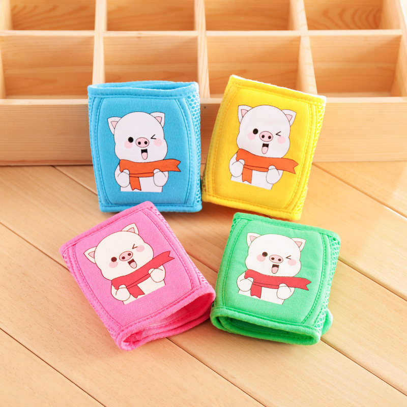 Bebé rótula gota-resistente verano fino niños niño verano aprendizaje caminar niño bebé gateando rodilla cubierta