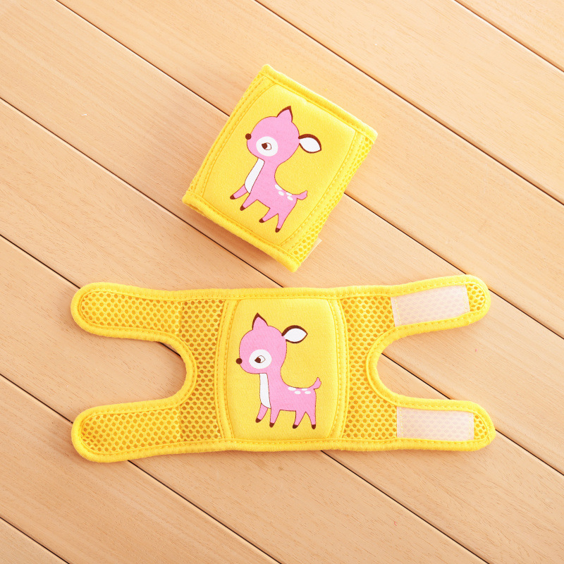 Bebé rótula gota-resistente verano fino niños niño verano aprendizaje caminar niño bebé gateando rodilla cubierta