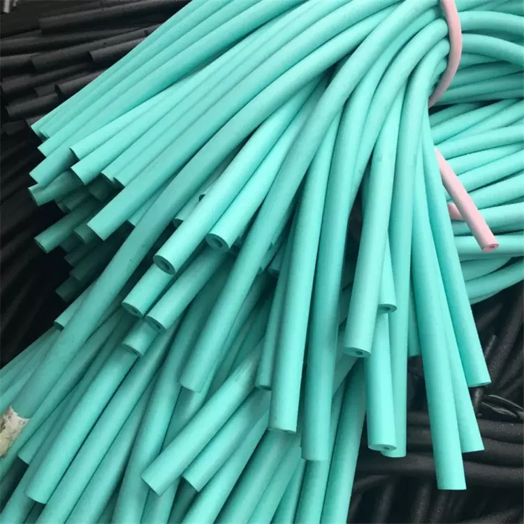 供应nbr橡塑泡棉管发泡海绵套管运动器材手柄套健身车跑步车把套