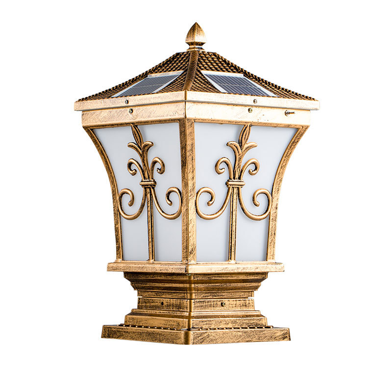 Настенный уличный фонарь на солнечной энергии Goerhua Lighting модель 000000000009