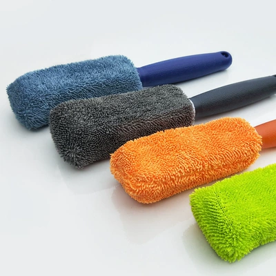 Microfiber Long-Handled Tire Brush Beauty Car cleaning tools