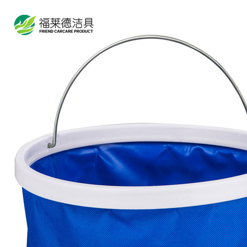 Portable car folding bucket, car wash outdoor bucket, fishing bucket, household plastic bucket wholesale