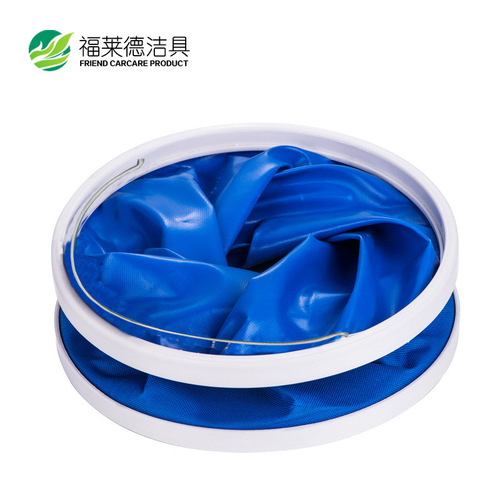 Portable car folding bucket, car wash outdoor bucket, fishing bucket, household plastic bucket wholesale