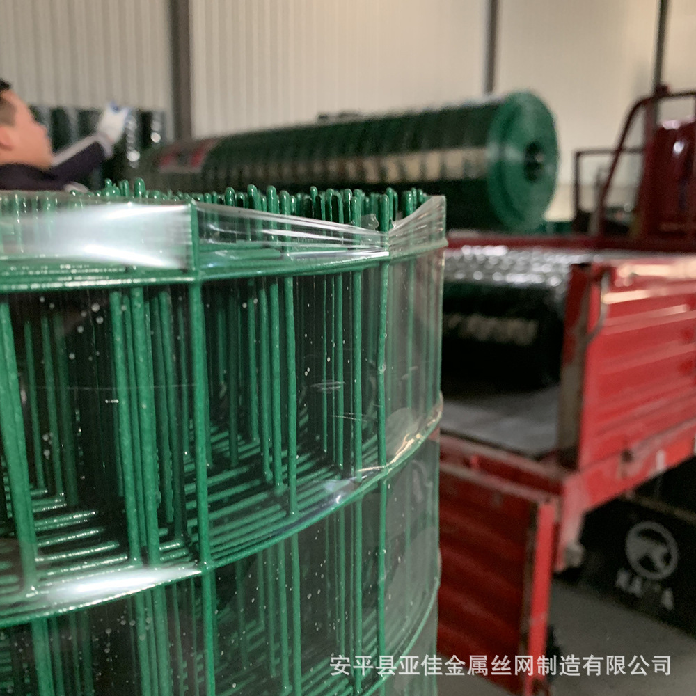 荷兰网厂家批发 5cm孔铁丝网 2.0米高荷兰网围栏网 硬塑养殖网