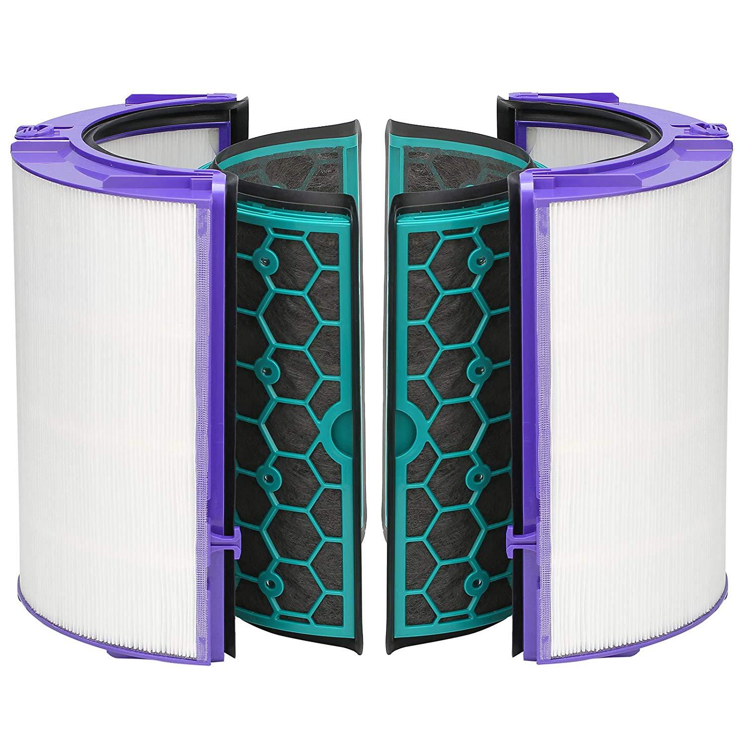 Aplicable a los accesorios de purificación de aire Dyson TP04/DP04/HP04 elemento de filtro de carbón activado