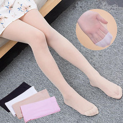 兒童夏季超薄連褲襪女童絲襪舞蹈襪包芯絲超透防勾絲防蚊襪批發