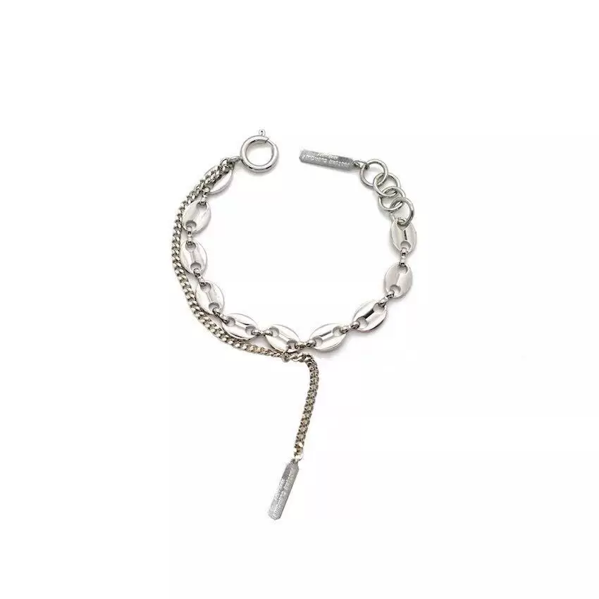 新款手链简约欧美时尚潮人黄铜镀金猪鼻手链女式 批发精致