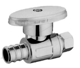 1/2"美标认证铝塑管&卡套角阀1/2" Pex x 1/4" OD angle valves