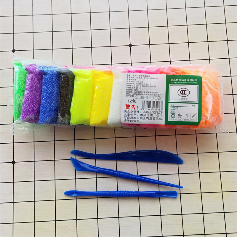 超軽量粘土メーカー卸売 12 色 24 色 36 色セットスペース泥粘土スノーフレーク泥子供用色泥