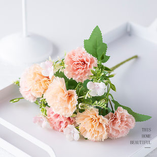 Realistic plastic decorative flowers for mother's day for living room